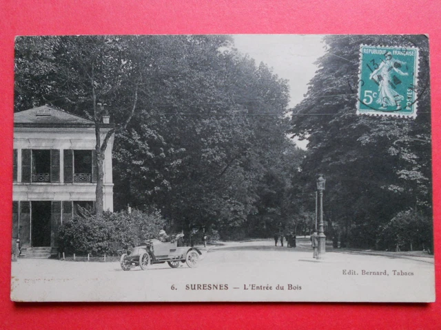 SURESNES  :  L'Entrée du Bois.....VO.1914.