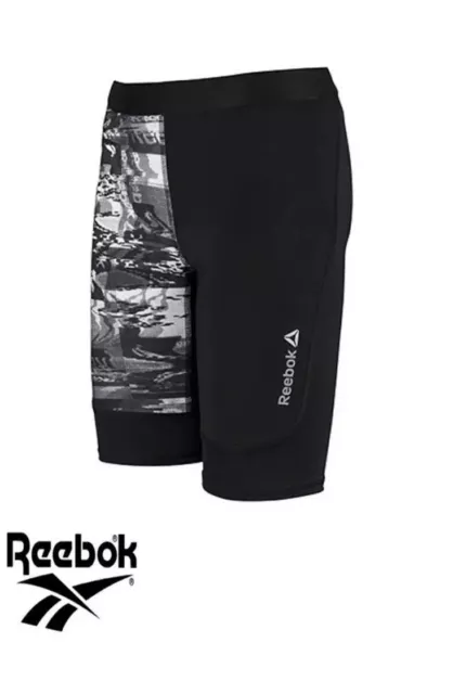 Reebok Damen Performance Dt Kompression Shorts Schwarz Z92797