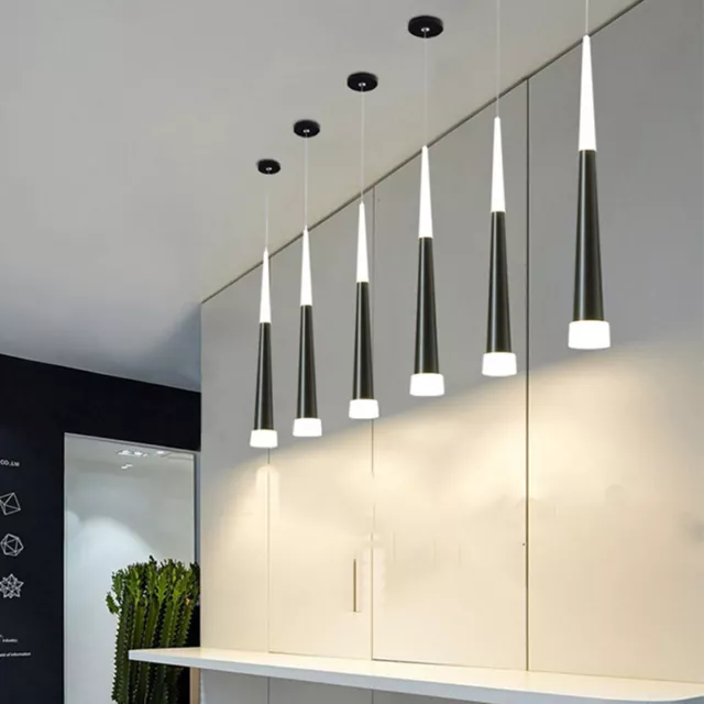 Bar Pendant Light Kitchen Chandelier Lighting LED Shop Lamp Home Ceiling Lights