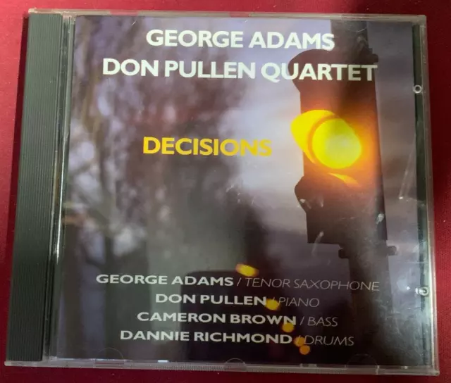 George Adams - Don Pullen Quartet – Decisions - CD 1990