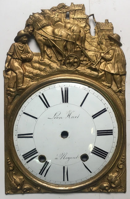 Façade de comtoise  25x39 cm orologio uhr french clock