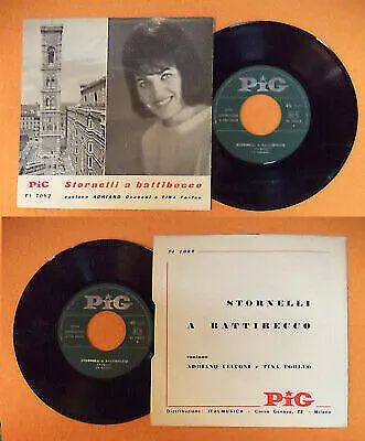 LP 45 7" ADRIANO CECCONI TINA FORLEO Stornelli a battibecco PIG no cd mc dvd