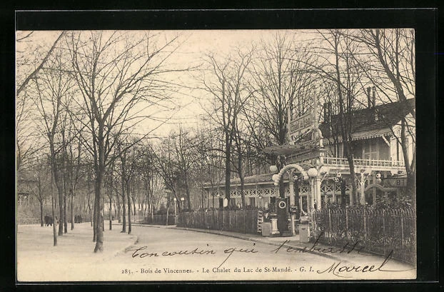 CPA Vincennes, Bois de Vincennes, Le Chalet du Lac de St-Mandé