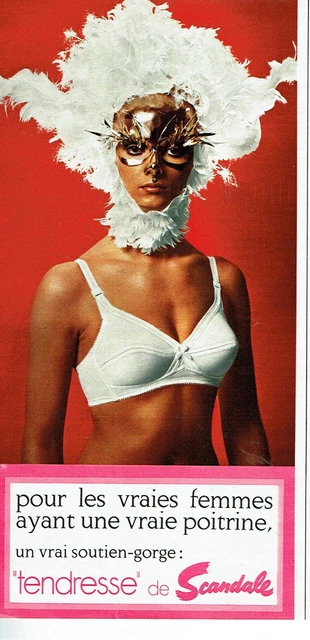 1971 Advertising 0623 Scandal Throat Support True Chest Tenderness