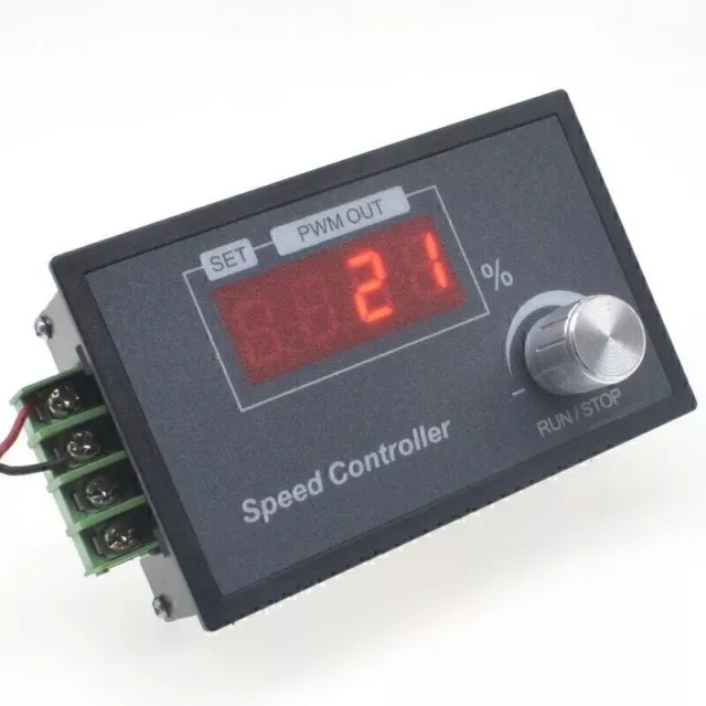 6‑60V DC Bürstenmotor PWM Drehzahlregler Geschwindigkeitsregler Speed Controller