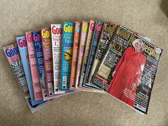 FULL COMPLETE COLLECTION/BUNDLE of 13 Good Housekeeping magazine 2022 ...