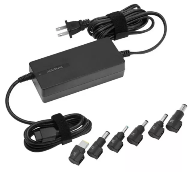 Insignia Universal 90W Laptop Charger for Acer, Asus, Lenovo, Toshiba, Dell, HP 2