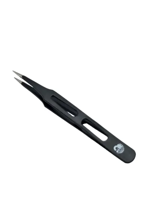 Tweezers for Ingrown Hair by Stainless Steel Pointed Blackhead Remover Splinter