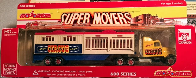 Camion échelle Majorette Super Movers 611 Magic Circus 612 Camion échelle Majorette Super Movers 611 Magic Circus 612