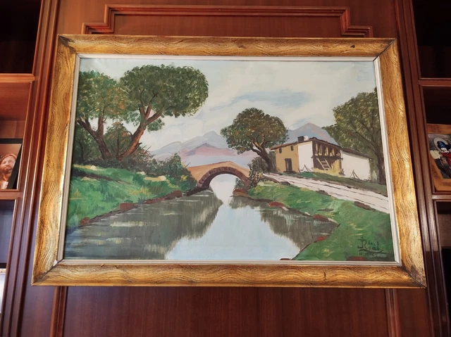 Oil Painting/ Pintura Oleo De Rafael Del Real