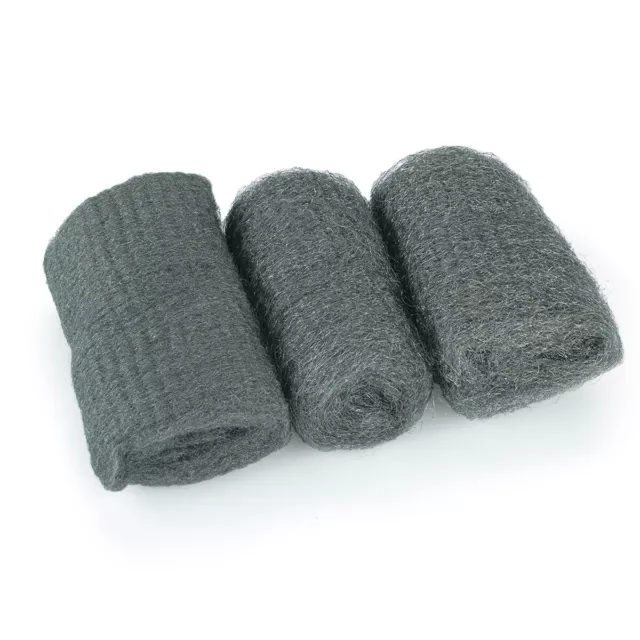 Oil Free Steel Wool Assortment by Briwax - #000, 0, 3