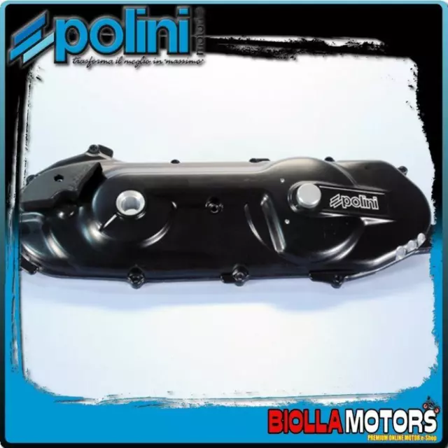 170.0305 Coperchio Carter Variatore Polini Yamaha Aerox 50 2T H2O Black