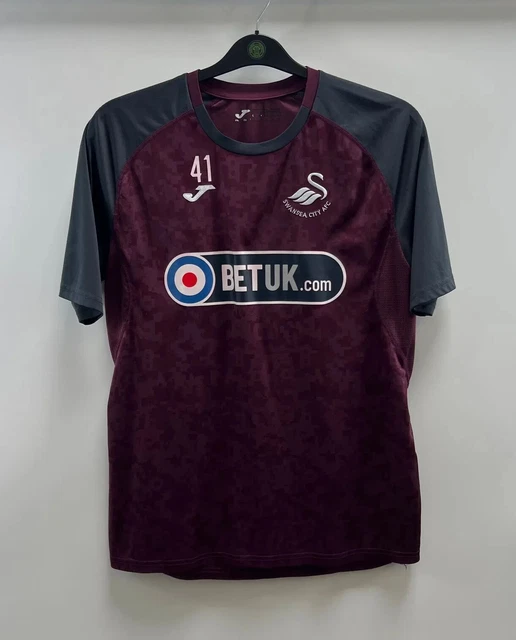 Swansea City Player Issue Training Football Shirt 2018/19 Large Joma G37