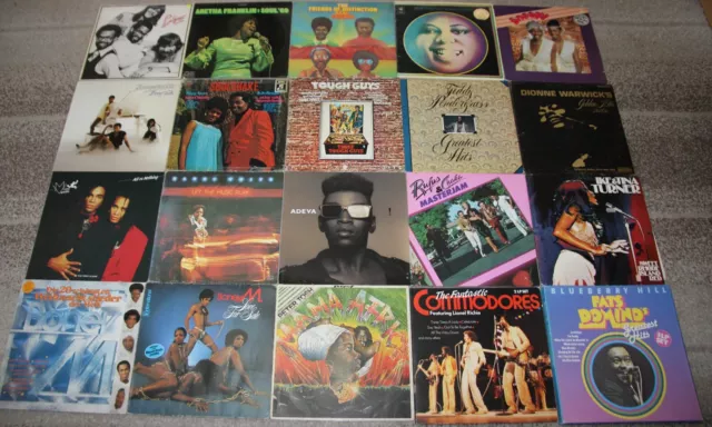 60 Stück LP Schallplatten Sammlung Vinyl FUNK - SOUL - JAZZ - POP - BLACK MUSIC