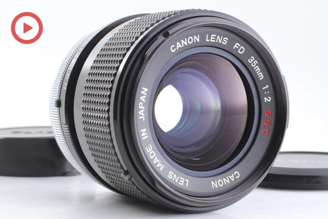 [Almost MINT w/ Cap] Canon FD 35mm f2 S.S.C. SSC Wide Angle MF Lens From JAPAN