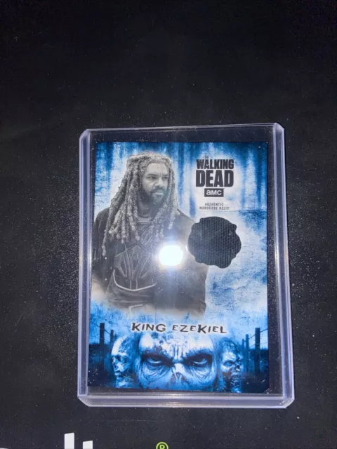 The Walking Dead Trading Card Hunters & The Hunted Relic King Ezekiel 28/50