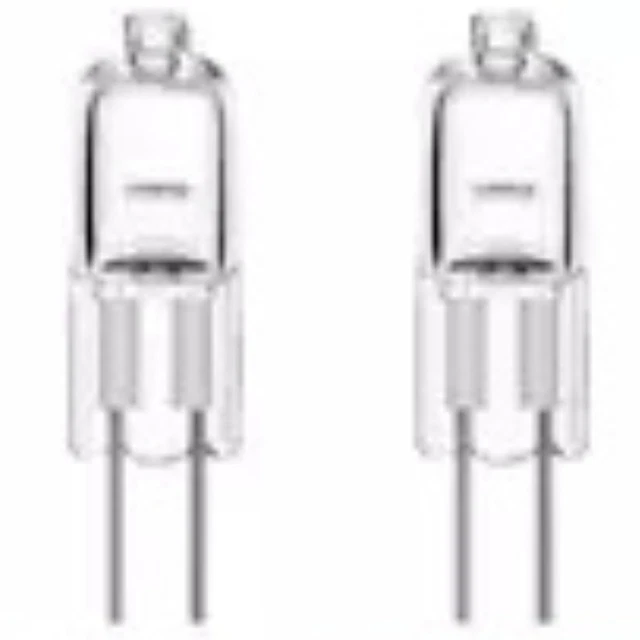 Lot De 2 Ampoules Halogènes G4 35W 12V - Lumière Blanche, économie D'énergie - Neuves