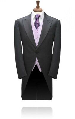 Ascot, Wedding, Formal/Morning Charcoal Grey Tailcoat - Ex Hire. Many Sizes. VGC