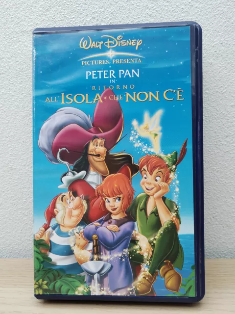 VHS - PETER PAN Ritorno Isola Che non C'è Walt Disney - Originale