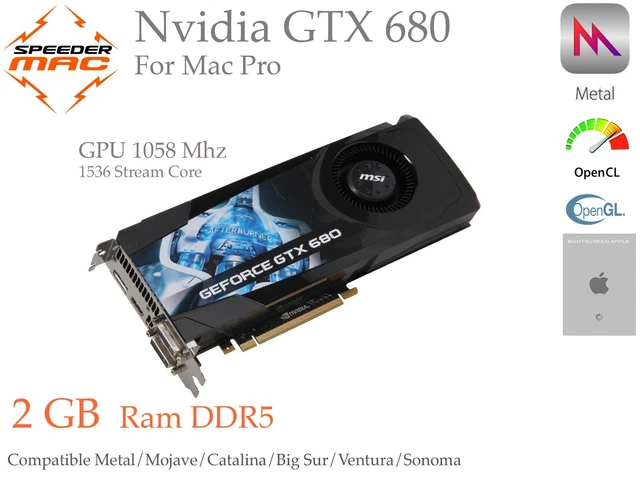 Gtx 680 2025 mac pro