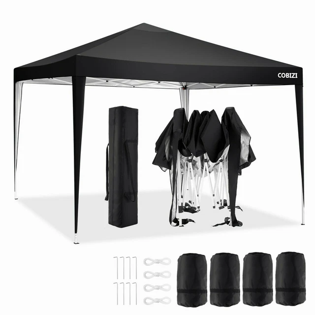 Pavillon Faltpavillon 3x3m Wasserdicht Gartenzelt Höhenverstellbar Wedding Party