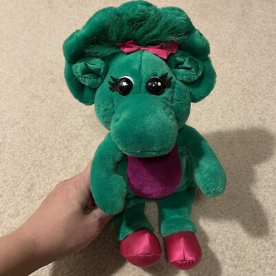 purple triceratops stuffed animal