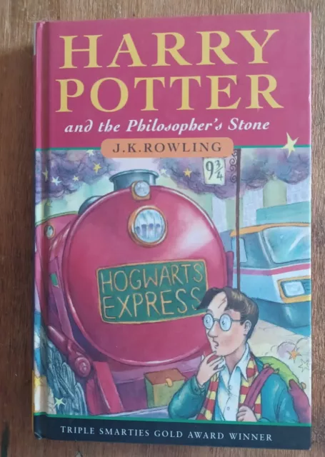 J.K. Rowling Harry Potter Philosophers Stone 1st Edition/28 Impression Hardback