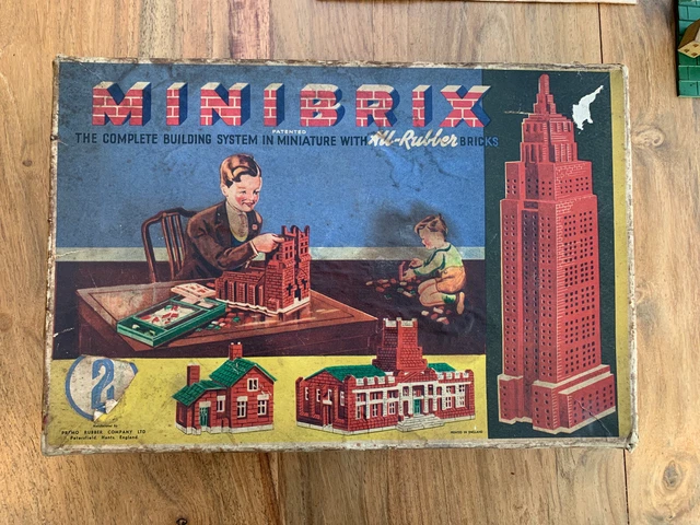 Minibrix VINTAGE 1950'S MINIBRIX - The Complete Building System In Miniature ...