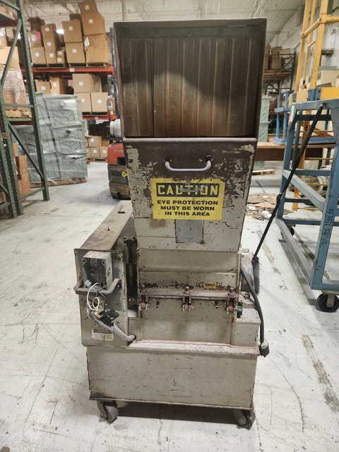 Polymer Machinery, Granulator, Model 1116 SPL, 15 HP, 11"x16" Feed, 230V/460V