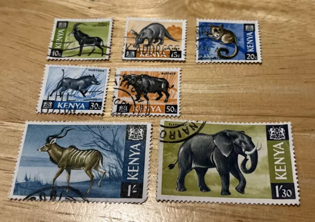Kenya stamps 1966
