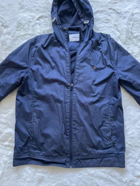 Farah black sales richards bomber jacket