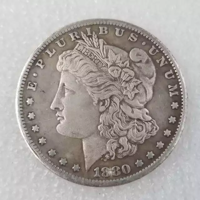 1880 S Morgan Dollar BU Uncirculated Mint State 90% Silver $1 US Coin （1880 S）