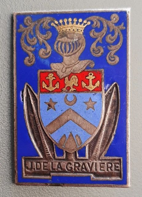 Marine 1939 insigne variante TORPILLEUR sous marin tissu brodé ORIGINAL