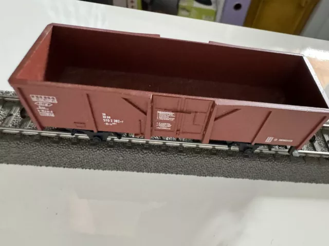 Märklin HO Hochbordwagen, der DB, braun, ohne OVP,  guter Zustand