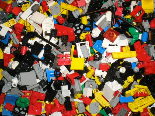 Vrac lot de 100 petites pieces finition LEGO City Space Star Wars castle Town