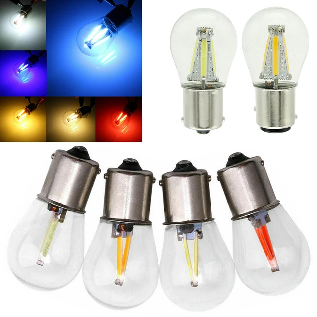 1156 BA15S 1157 BAY15D 2W 4W LED Tourner La Lumière Inversée Voiture ...