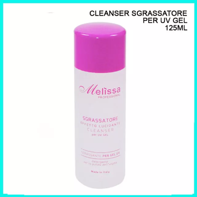 Sgrassatore Cleaner Per Unghie Nail Nails Ricostruzione Manicure 125Ml Gel Uv