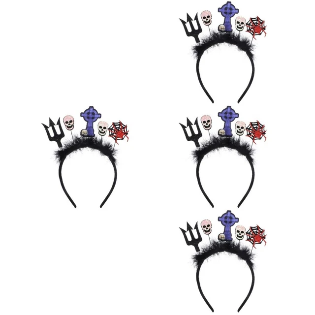 4x fasce decorative Halloween cosplay sicure premium professionali decorazione amici