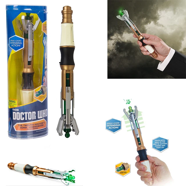 DOCTOR WHO 12TH Sonic Screwdriver Soft Tone Toy Role Play 12Th ...