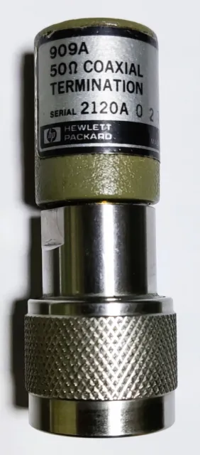 Hp, Agilent Keysight 909A, 50 Ohm Coaxial Termination Type N (Mâle)