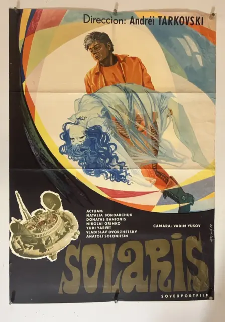 SOLARIS export Russian 72 Tarkovsky's classic sci-fi, English title, GREAT ART !