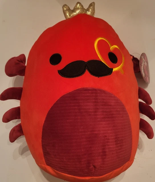 SQUISHMALLOWS 14” King Crab Valentine's Day 2024 Jazzwares