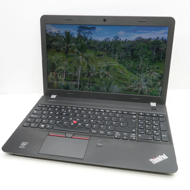 Lenovo ThinkPad E550 Windows 10 15.6" Laptop Intel i5 5200U 2.2GHz 8GB 128GB SSD
