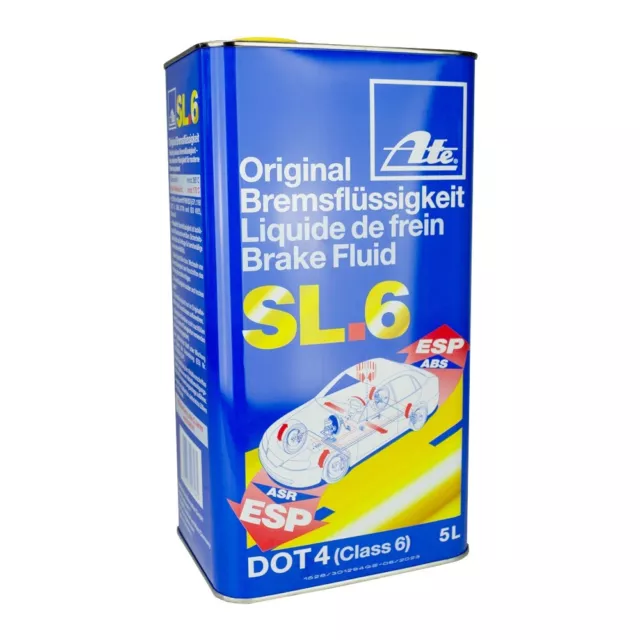 ATE Bremsflüssigkeit, DOT 4 SL.6, 5L