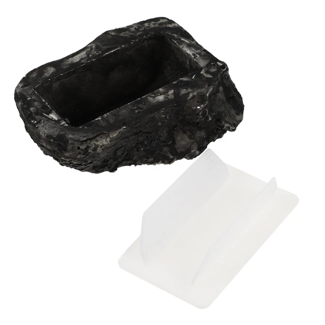 Custodia chiave roccia supporto serbatoio pesce catena ornamentale paesaggio