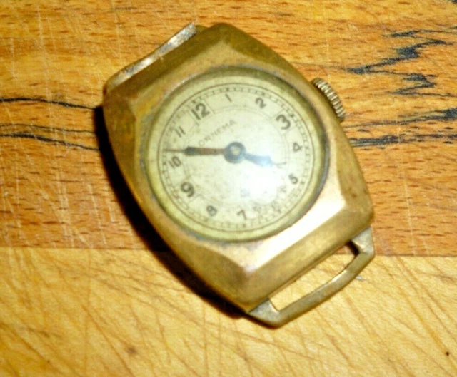 VINTAGE MEN'S ORNEMA Manual Wind Watch For Spares Or Repairs . £7.99