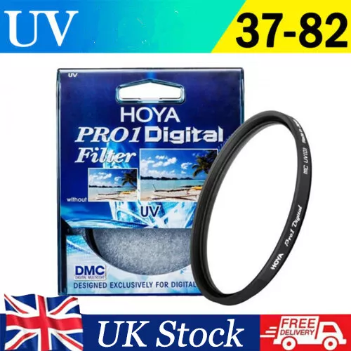 Hoya Pro-1 Digital UV  Slim Camera Lens Filter/ 37mm-82mm