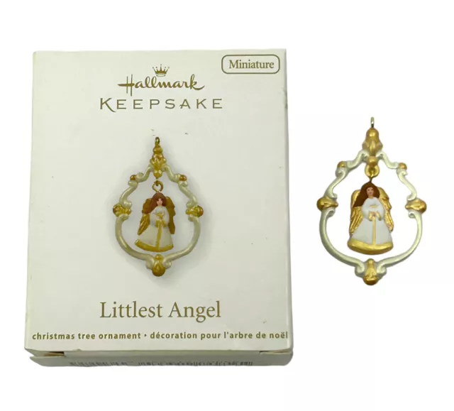 2011 Hallmark Keepsake Miniature Ornament Littlest Angel