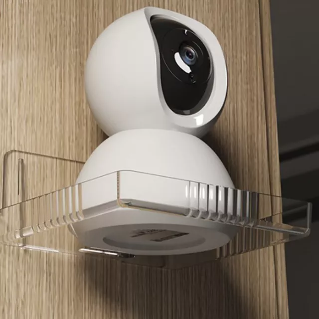 Wall Mount Floating Stand Shelf For Security Camera Mini Speaker Storage St-=m