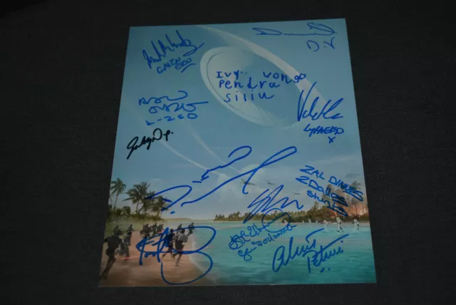 12x STAR WARS ROGUE ONE Cast signed Autogramm: MIKKELSEN, DIEGO LUNA etc